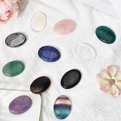 11 шт. 11 стиля овальных смешанных драгоценных камней для беспокойства G-SP0001-30