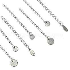 12 шт. 4 стиля удлинитель цепи из нержавеющей стали 304 FIND-FS0002-96B