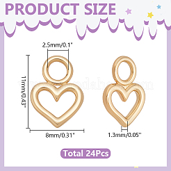 24шт латунные подвески&nbsp;KK-WR0001-75