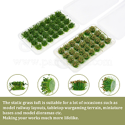 56 шт. 2-цветные нейлоновые мини-пучки травы&nbsp;AJEW-SP0003-16B