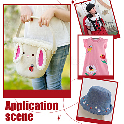 Полиэстеровая вышивка PATC-WH0024-009