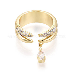 Браслет-манжета с открытыми кольцами&nbsp;KK-T080-02G