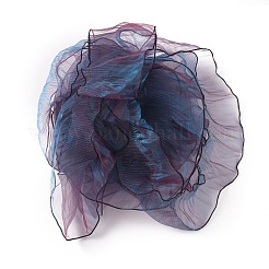 Плиссированная кружевная лента из полиэстера OCOR-WH0079-45C