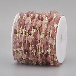 Натуральная земляника из кварца CHC-I031-11D