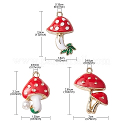 6 шт. 3 стильных осенних подвески из экологически чистого сплава с эмалью&nbsp;ENAM-YW0003-34