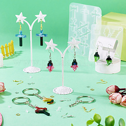 Наборы для изготовления висячих сережек своими руками DIY-TA0012-35