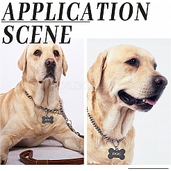 Пэт алюминиевые подвески ALUM-BC0001-50