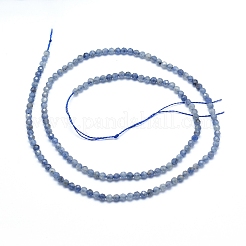 Нити из натурального иолита / кордиерита / дихроита X-G-G823-15-2.5mm