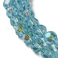 Гальванизируйте прозрачное стекло бисер нитей&nbsp;LS-EGLA-A035-T4mm-L08