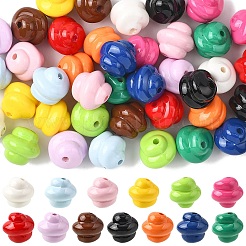 30 шт. Непрозрачные акриловые бусины&nbsp;OACR-YW0003-87A