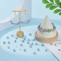 Гальванизируйте прозрачное стекло бисер нитей EGLA-FI0001-01B