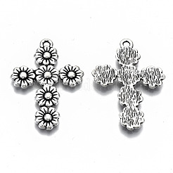 Сплавочные подвески тибетского стиля&nbsp;X-TIBEP-N009-015AS-RS