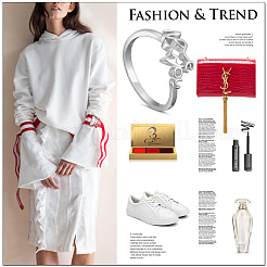 925 серебряное кольцо с родиевым покрытием JR736A