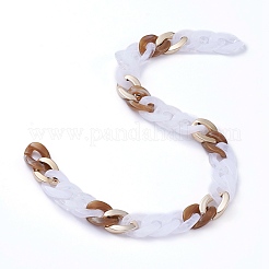 Обшивка из пластика ccb ручной работы&nbsp;AJEW-JB00680-05