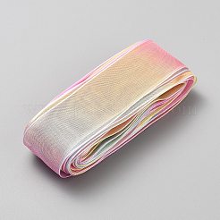 10 ярд ленты из органзы радужного цвета OCOR-WH20005-04D