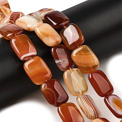 Натуральные полосатые агатовые / полосатые агатовые бусинки&nbsp;G-B137-B01-01G