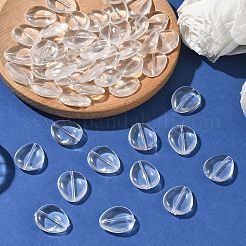 Прозрачные акриловые бусины в форме капли&nbsp;X-TACR-R122-A01