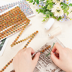 2 карточка 2 цвета пластиковых бусин для гирлянды OCOR-HY0001-02