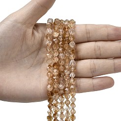 Природный цитрин бисер нитей G-Z119-A37-01