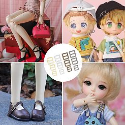 120 шт. 12-х стильные застежки-слайдеры из сплава FIND-FG0001-37