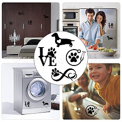 8 лист 4 стильных пластиковых самоклеящихся наклеек на автомобиль с изображением бесконечности&nbsp;STIC-GF0001-04B