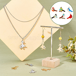 Подвески из сплава эмали 24шт 6 стиля ENAM-DC0001-13