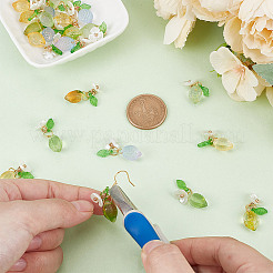 24шт 4 цвета подвески ручной работы лэмпворк&nbsp;PALLOY-AR00023