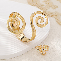 Наборы из спирального сплава: браслет-манжета и кольца-манжеты FS-WG54C48-01