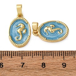 Латунь эмаль подвески&nbsp;KK-F911-01A-G02