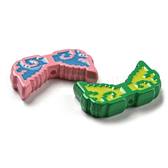 Выпечка краски акриловые бусины OACR-H022-02