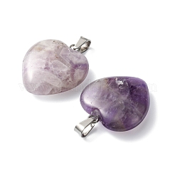12шт 4 стиля подвески из натурального аметиста G-FS0005-62