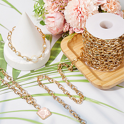 Наборы для самостоятельного изготовления цепочек из оксидированного алюминия&nbsp;DIY-SP0001-87A-G