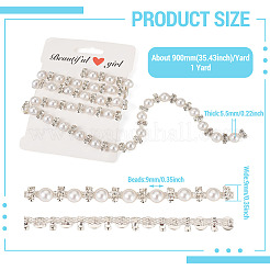 Полукруглые латунные цепочки со стразами FIND-TAC0007-17A