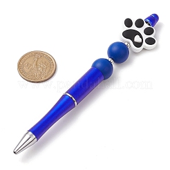 Шариковая ручка с силиконовым принтом собачьей лапки&nbsp;AJEW-PE0024