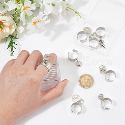 Кольца-манжеты из нержавеющей стали 304&nbsp;RJEW-UN00039