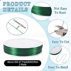 2 рулон окрашенной железной проволоки для выпечки&nbsp;MW-TA0001-05B-01