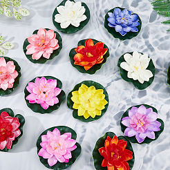 16 шт. 8 цвета искусственный лотос eva&nbsp;DIY-FH0010-33