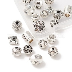 20шт 10 стильные бусины из сплава в тибетском стиле FIND-YW0003-68