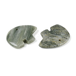 Натуральные зеленые линии яшмы большие подвески&nbsp;G-T144-08D