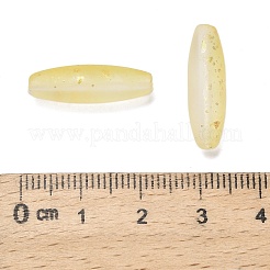 Матовые стеклянные бусины&nbsp;FGLA-L001-001J