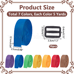 35 ярд плоских нейлоновых лент DIY-WR0003-60