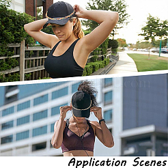 1 набор из 3-х стилей железной шляпной цепочки с застежкой-карабином&nbsp;HJEW-CN0001-31B