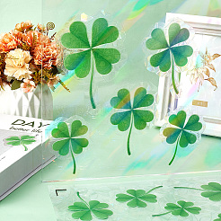 ПВХ водонепроницаемая декоративная наклейка для витрины DIY-WH20007-17A