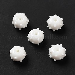 Ручной работы ухабистым Шарики Lampwork LAMP-E023-06H