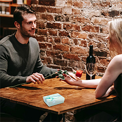 Прямоугольные бумажные подарочные коробки с бантом CON-TAC0010-89A