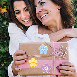 1 рулон самоклеящихся бумажных наклеек для герметизации&nbsp;DIY-SP0005-93