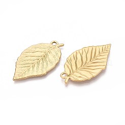Подвески в форме листьев из нержавеющей стали 304 STAS-T067-37G