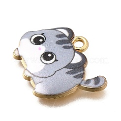 Подвески из эмали и сплава&nbsp;ENAM-D302-01LG-01