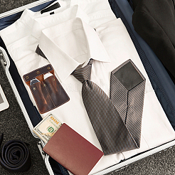 Квадратные портативные кожаные сумки для хранения одиночных часов ABAG-WH0047-09