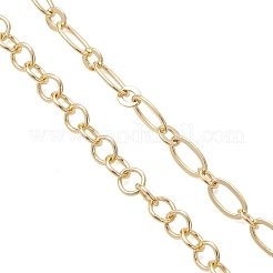 Изготовление браслета из овальных звеньев цепи из латуни&nbsp;AJEW-JB01507